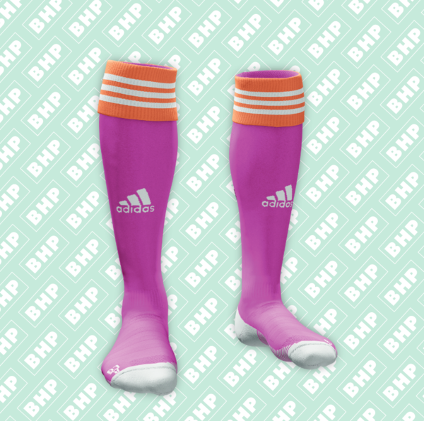 adidas AdiSock 18 Stutzenstrümpfe - pink/orange/weiß