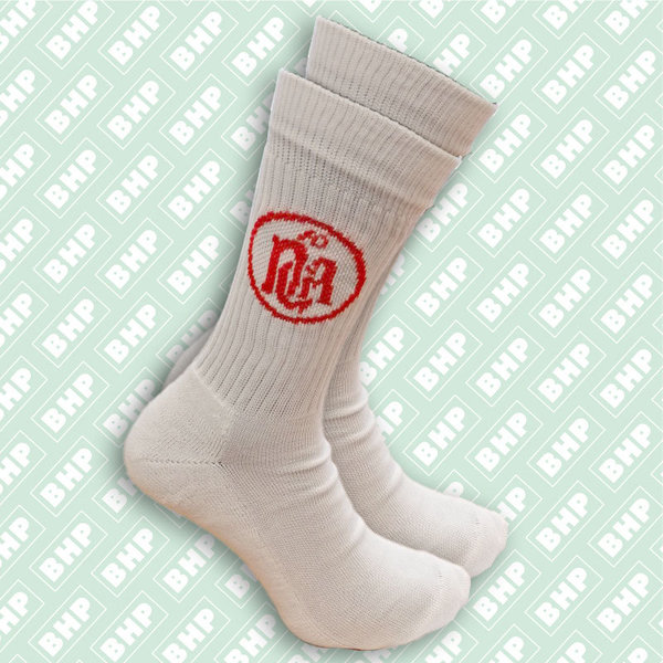 BHP Socken, DCADA, weiß