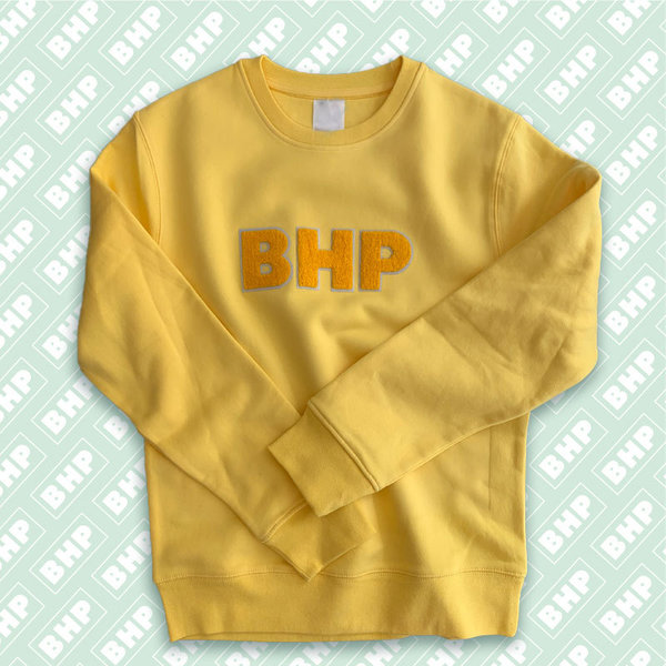 BHP Retro Sweatshirt Gelb