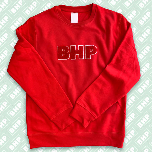 BHP Retro Sweatshirt Rot